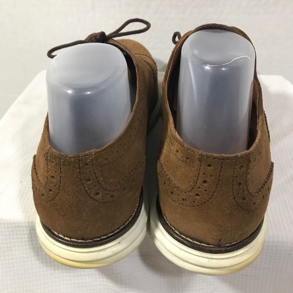 H&M Men's Size 10 Oxford Wingtips #A161 - Picture 4 of 6